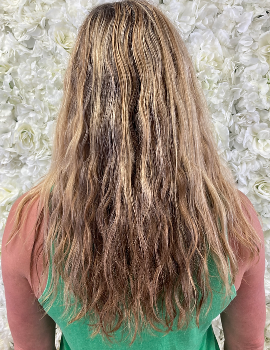 Brazilian blow dry with keratin